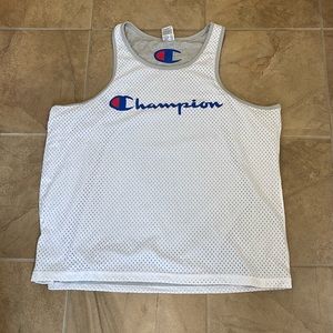 Champion Reversible White Tank Top